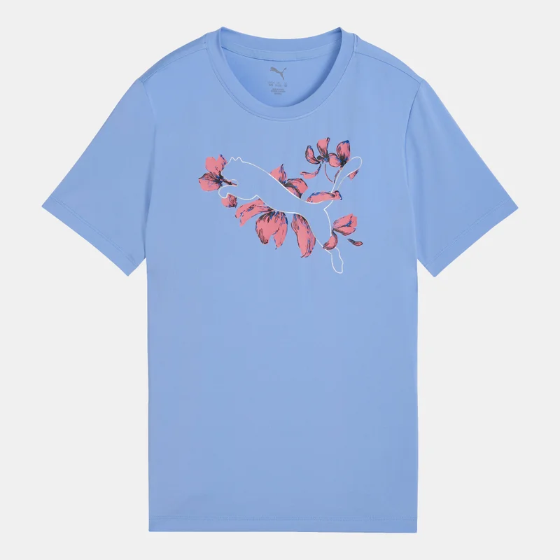 PUMA Kids' Essentials Logo Graphic Training T-Shirt